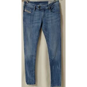 Diesel Industry Nevy Diesel Slim Tapered Jeans Blue Denim Men Size W 28 L 32